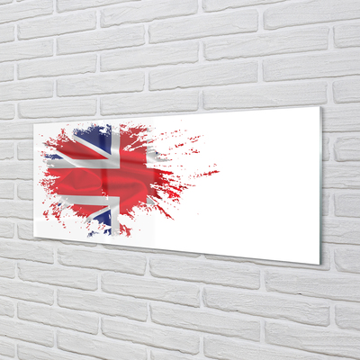 Tavla plexiglas Storbritanniens flagga