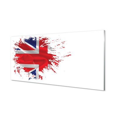 Tavla plexiglas Storbritanniens flagga