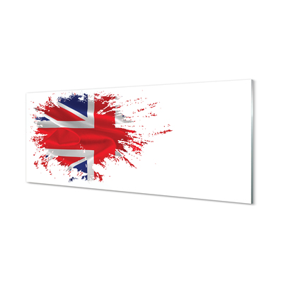 Tavla plexiglas Storbritanniens flagga