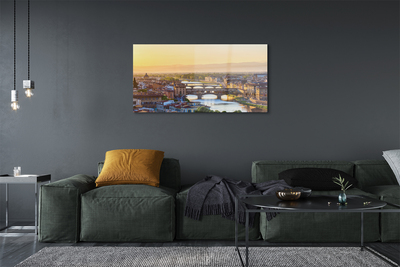 Plexiglas tavla Italien Soluppgång panorama