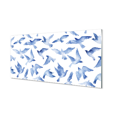 Plexiglas tavla Målade fåglar