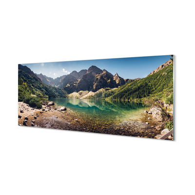 Bild på akrylglas Berg sjö