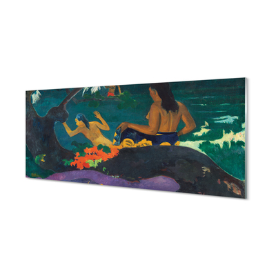 Plexiglas tavla Fatata te Miti (Vid havet) - Paul Gauguin