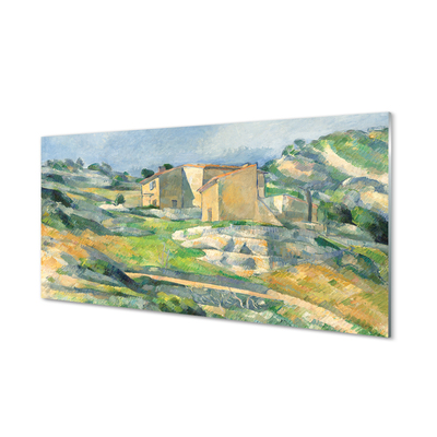 Plexiglas tavla Hus i Provence - Paul Cézanne