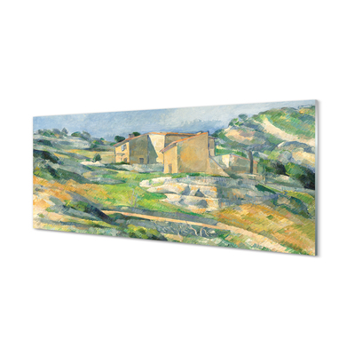 Plexiglas tavla Hus i Provence - Paul Cézanne