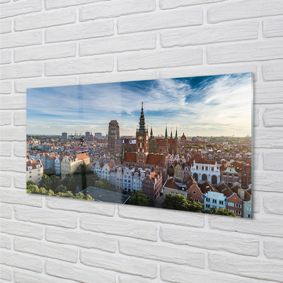 Plexiglas tavla Gdańsk Panoramakyrka