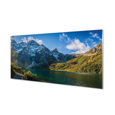 Akrylglas bild Berg sjö