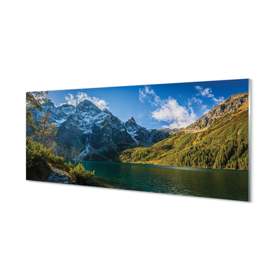 Akrylglas bild Berg sjö