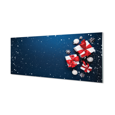 Plexiglas tavla Snögranskulor gåvor