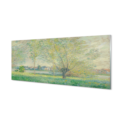 Akrylglas bild Willows - Claude Monet