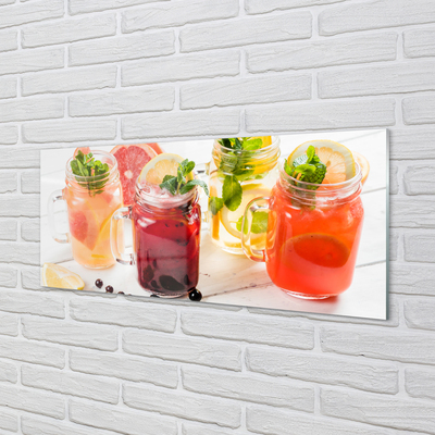 Plexiglas tavla Citruscocktails