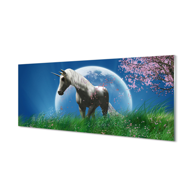 Akryltavla Unicorn moon box