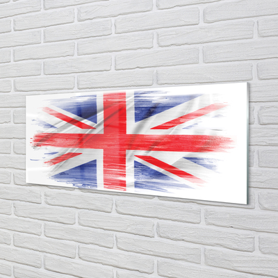 Tavla plexiglas Storbritanniens flagga