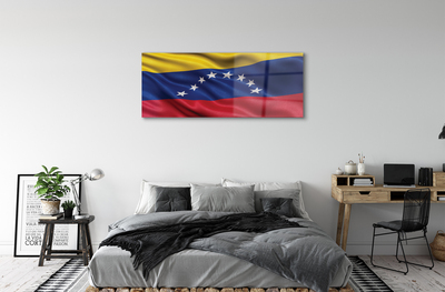 Plexiglas tavla Venezuelas flagga