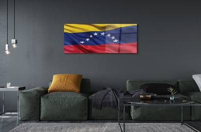 Plexiglas tavla Venezuelas flagga