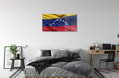 Plexiglas tavla Venezuelas flagga