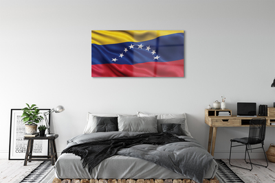 Plexiglas tavla Venezuelas flagga