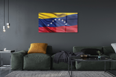 Plexiglas tavla Venezuelas flagga