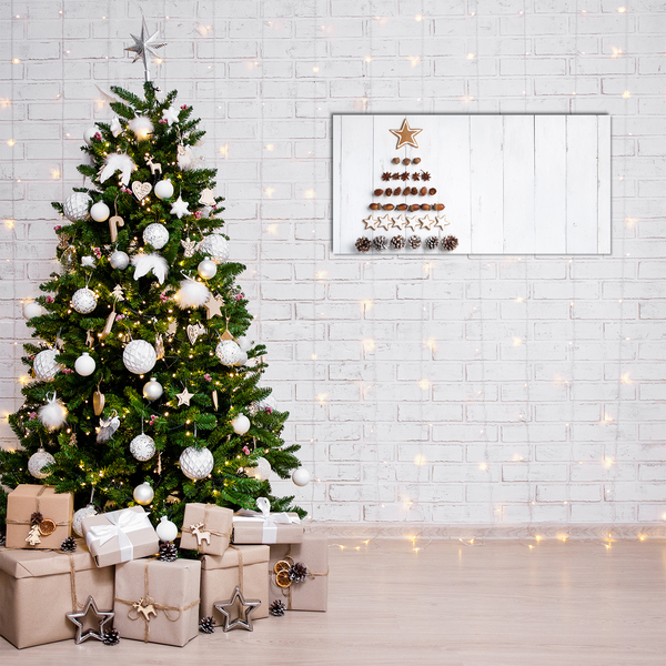 Plexiglas tavla Pepparkakor julgransdekorationer