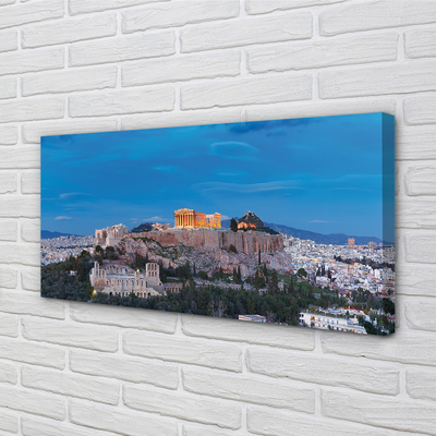 Bild på canvas Grekland Panorama över Aten