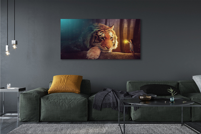 Fototryck canvas Tigerskogsman