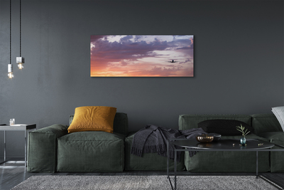 Fototryck canvas Moln himmel plan ljus