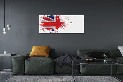 Bild canvas Storbritanniens flagga