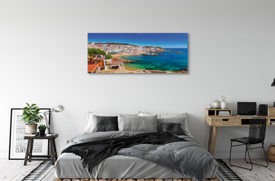 Bild canvas Spanien Strandstadskusten