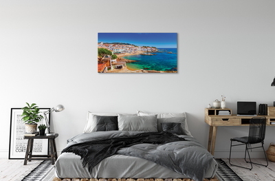 Bild canvas Spanien Strandstadskusten