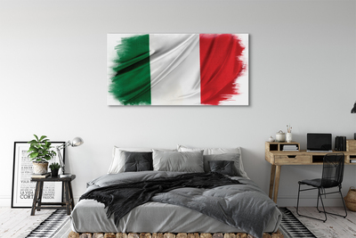 Foto till canvastavla Italien flagga