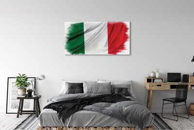 Foto till canvastavla Italien flagga