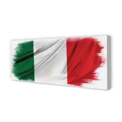 Foto till canvastavla Italien flagga