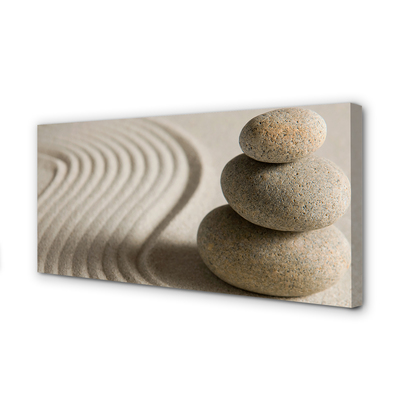 Bild på canvas Sten sand struktur