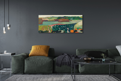 Fototryck canvas Höstackar i Bretagne - Paul Gauguin