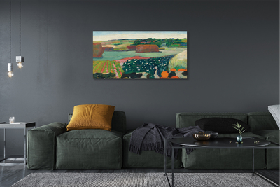 Fototryck canvas Höstackar i Bretagne - Paul Gauguin