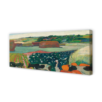 Fototryck canvas Höstackar i Bretagne - Paul Gauguin