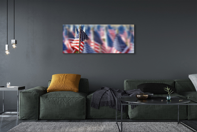 Foto på canvas USA flagga