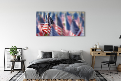 Foto på canvas USA flagga