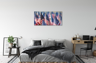 Foto på canvas USA flagga