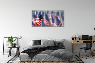 Foto på canvas USA flagga