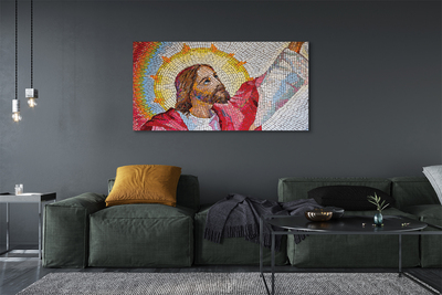 Foto till canvastavla Jesus mosaik