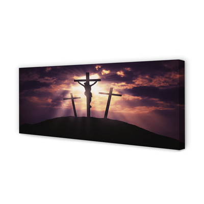 Bild på canvas Jesus kors