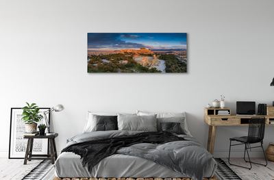 Canvas bild Grekland Panoramaarkitektur i Aten