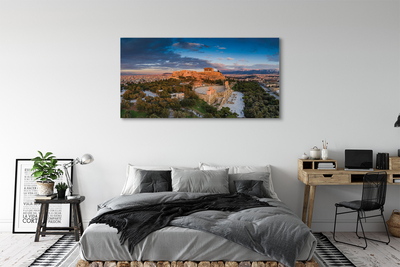 Canvas bild Grekland Panoramaarkitektur i Aten