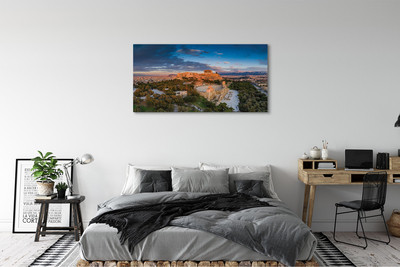 Canvas bild Grekland Panoramaarkitektur i Aten