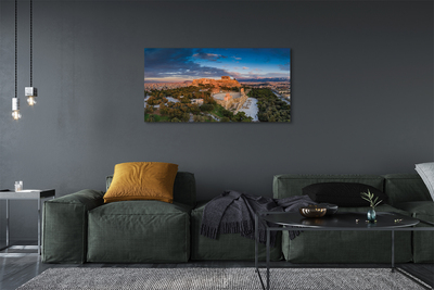 Canvas bild Grekland Panoramaarkitektur i Aten