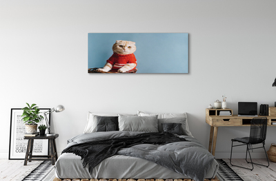 Fototryck canvas Sittande katt