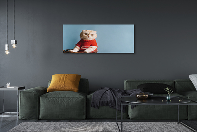 Fototryck canvas Sittande katt