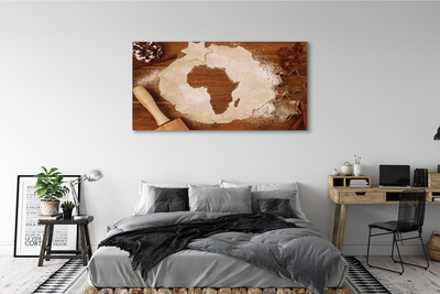 Canvas bild Köksdegsrulle Afrika