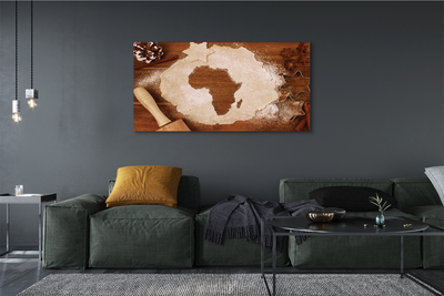 Canvas bild Köksdegsrulle Afrika